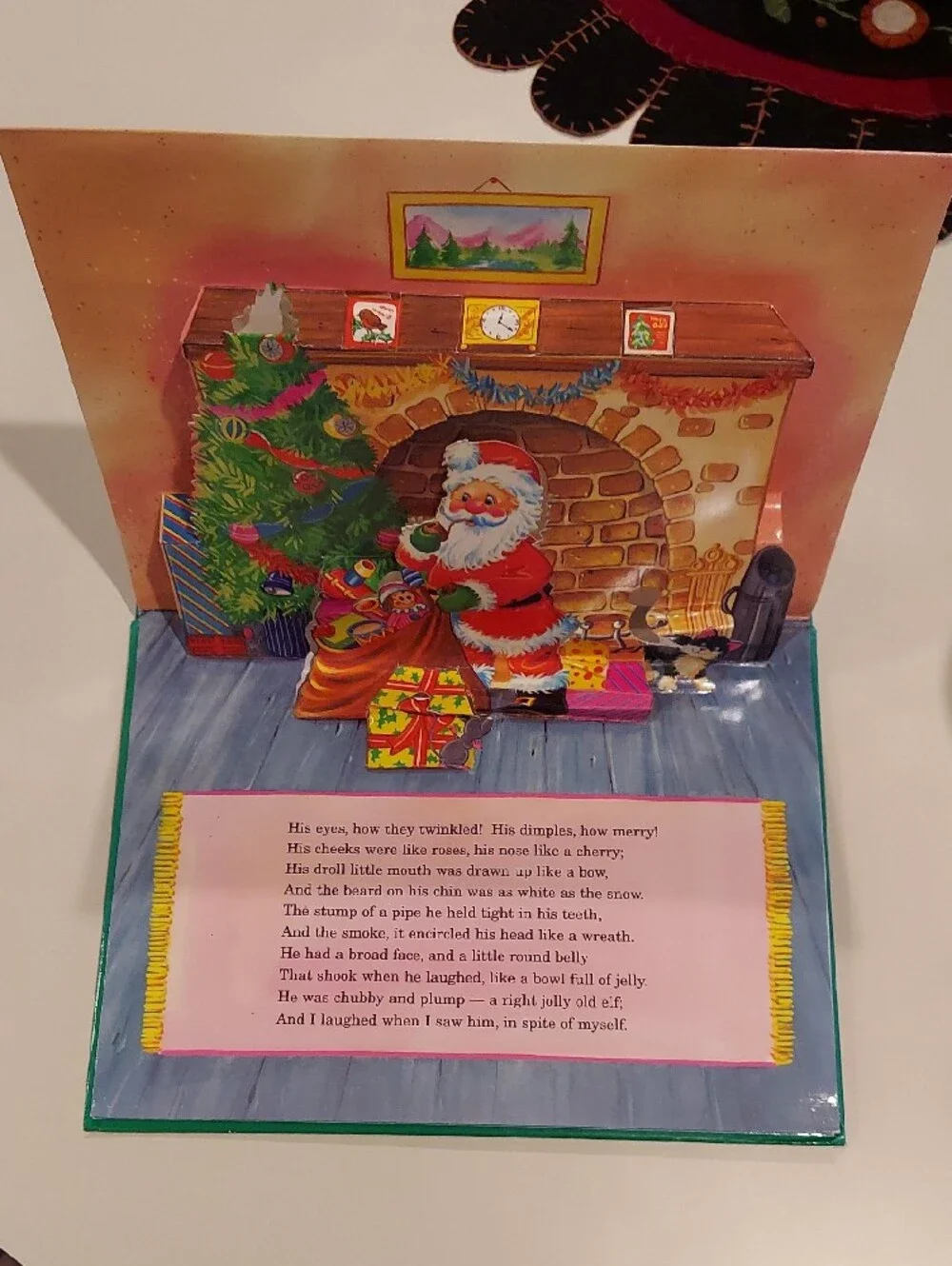 The Night Before Christmas Pop-Up Book - Landolls - 1996